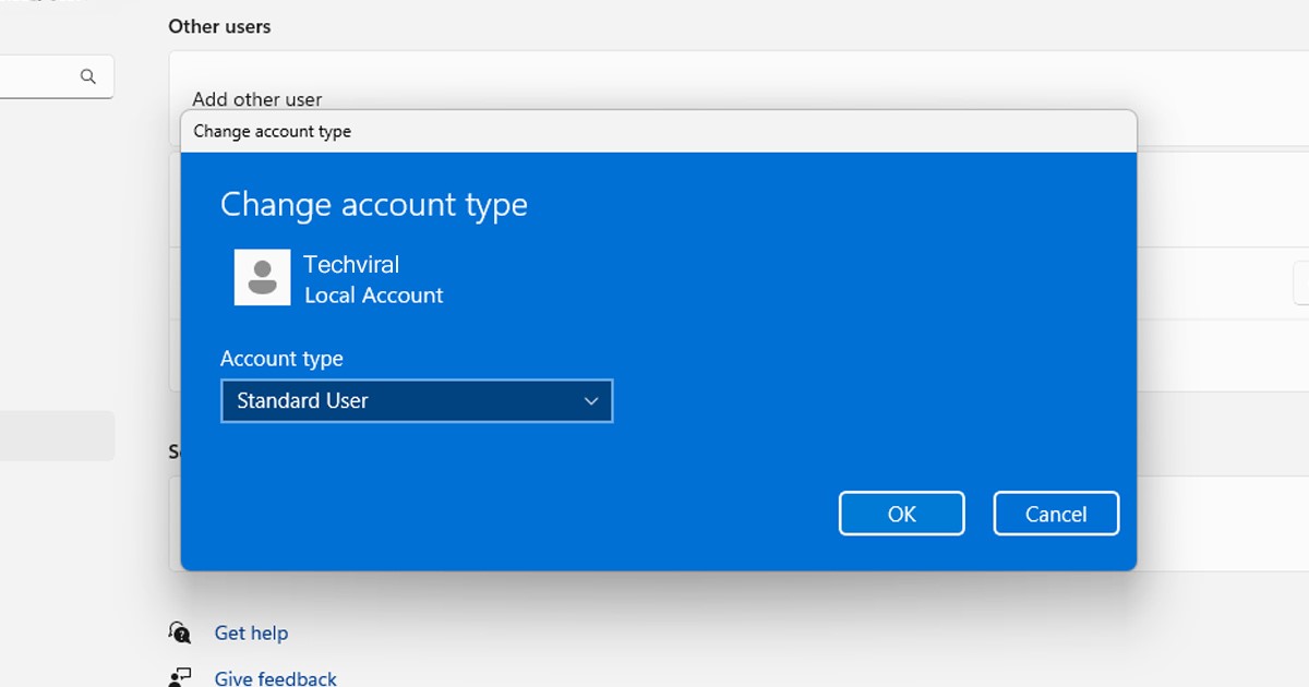 4 Best Ways to Change Account Type on Windows 11