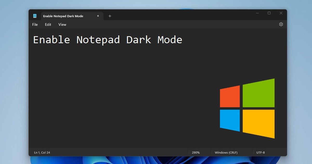 3 Best Ways to Enable Notepad Dark Mode on Windows